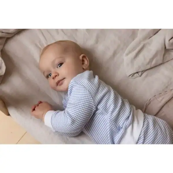 Feetje pyjama wafel - Blauw - Afbeelding 2