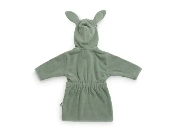 Baby Badjas badstof 1-2jr – Ash Green