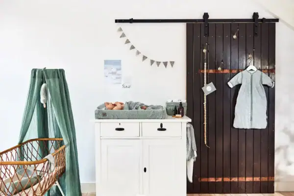 Sluier Vintage 155cm - Ash Green