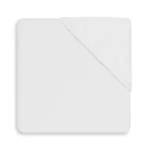 Hoeslaken Molton Ledikant - Wit