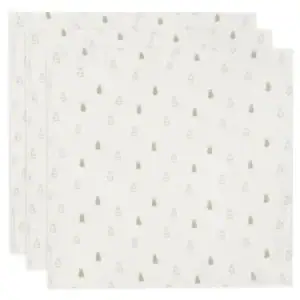 Hydrofiele Doek Small 70x70cm Happy Miffy - Olive Green - 3 Stuks