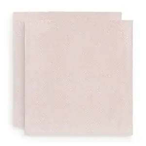 Hydrofiel Multidoek Snake 115x115cm - Pale Pink - 2 Stuks