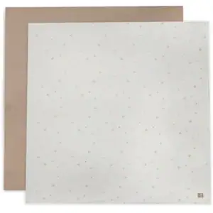 Hydrofiele Doek Large 115x115cm Stargaze - Biscuit - 2 Stuks