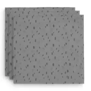 Hydrofiel Multidoek Spot 70x70cm - Storm Grey - 3 Stuks