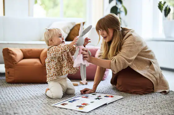 Kinderfauteuil - Caramel