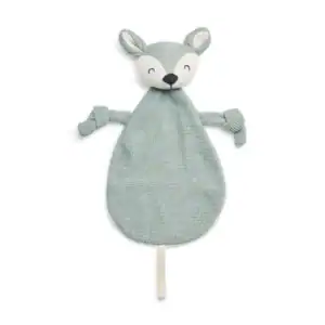 Knuffeldoekje Deer – Ash Green