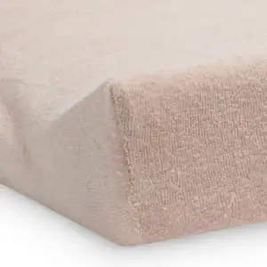Aankleedkussenhoes Badstof 50x70cm - Pale Pink