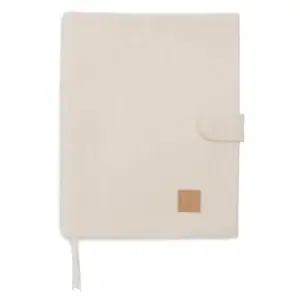 Groeiboekje Hoes 23x17cm Twill - Natural
