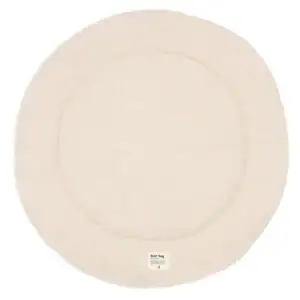 Boxkleed Ø 95cm Boucle – Naturel