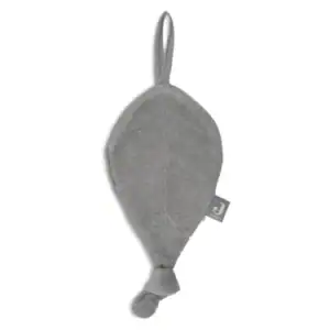 Speendoekje Badstof Leaf – Storm Grey
