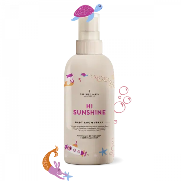 The Gift Label – Baby room spray – Hi little shiner