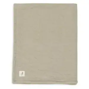 Deken Ledikant Soft Waves – Olive Green Velvet