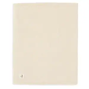 Deken Ledikant Weave Knit Merino wool - Oatmeal