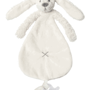 Happy Horse knuffeldoek Rabbit Richie - Ivory (optie met naam)