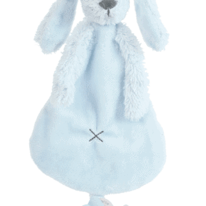 Happy Horse knuffeldoek Rabbit Richie - Blue (optie met naam)