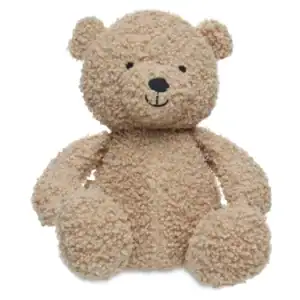Schattige teddybeer knuffel met zachte vacht, perfect voor baby's.