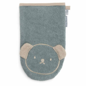 Baby washand badstof met berenontwerp voor baby's.