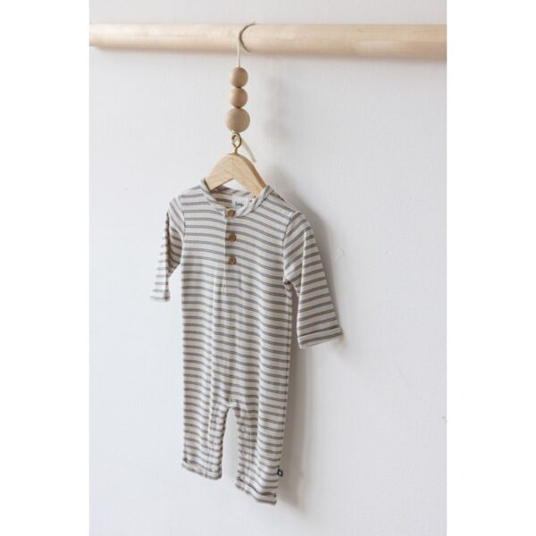 Schattig streep Feetje baby pak, perfect voor kleintjes.