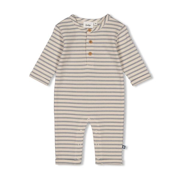 Baby Feetje streep pak, comfortabel en stijlvol voor baby's.