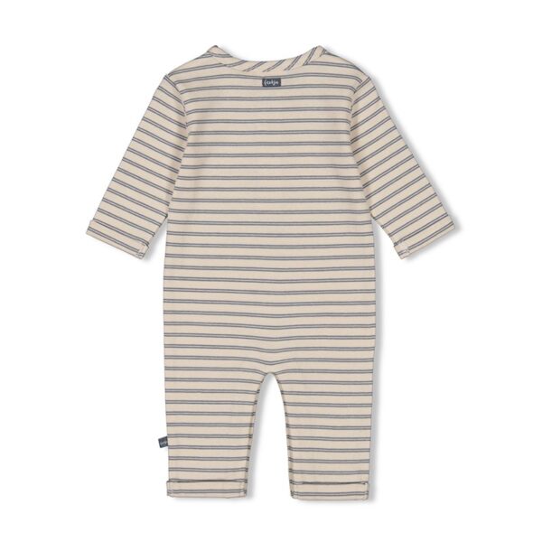 Comfortabel babypak met streepprint, ideaal voor jonge kinderen.