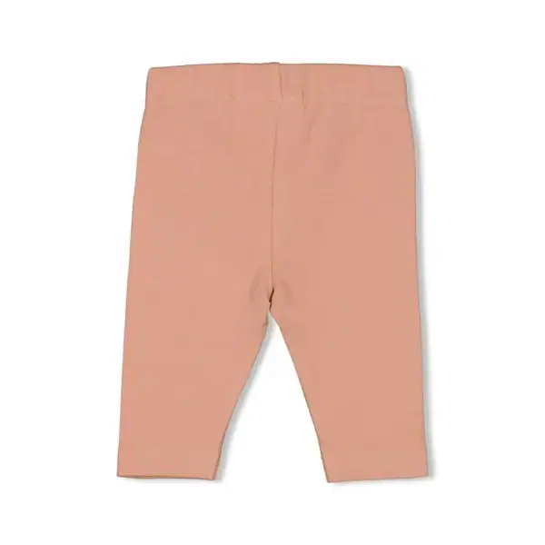 Baby legging Little Rosebud roze voor meisjes.