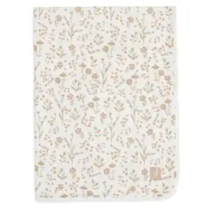 Jollein Jersey wiegdeken Bloomy, zacht en ademend voor baby's.
