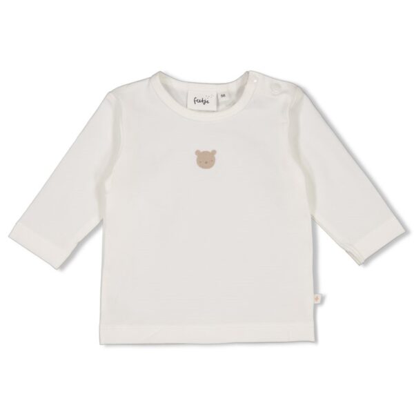 Schattige baby longsleeve met beer-embroidery, zacht en comfortabel voor de kleintjes. Perfect voor.